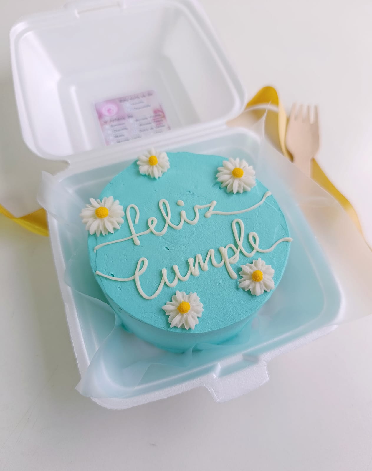 Bento Cake Happy Birthday – Chocolate=Felicidad