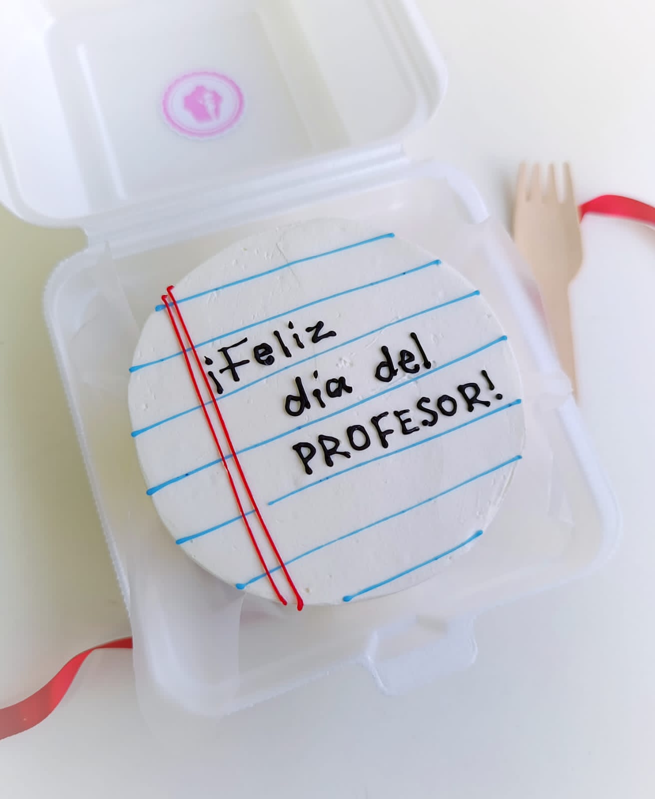 Bento Cake Día del Profesor 🧑🏻‍🏫👩🏻‍🏫
