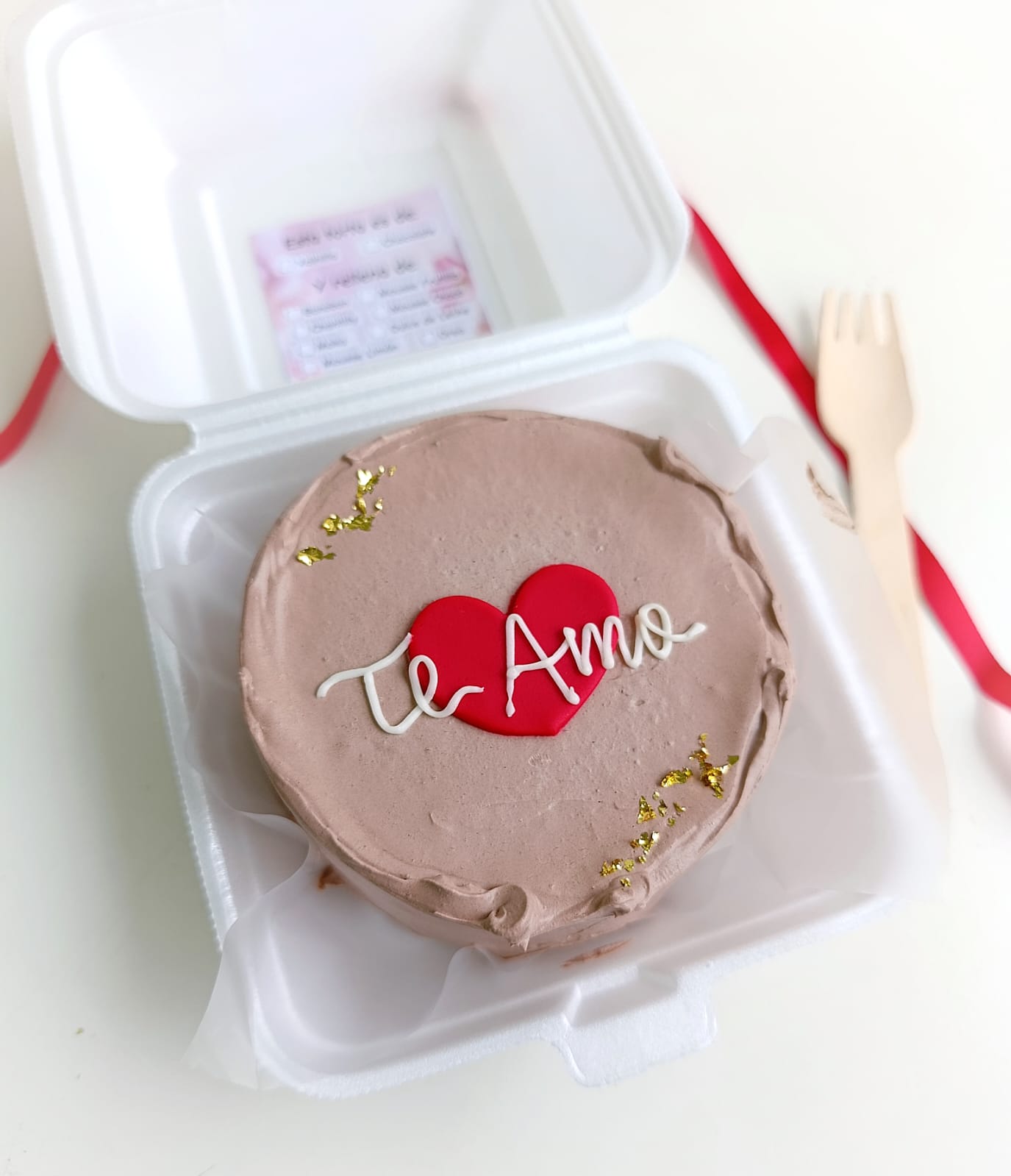 Bento Cake Chocolate – Tentación Mini